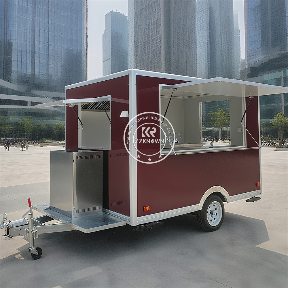 Coffee Tea Kiosk - 移動式コーヒースラッシーキャラバンキオスク、フルーツ加工工場、バブルティーカート、コンセッションフードトラック、フードトレーラー