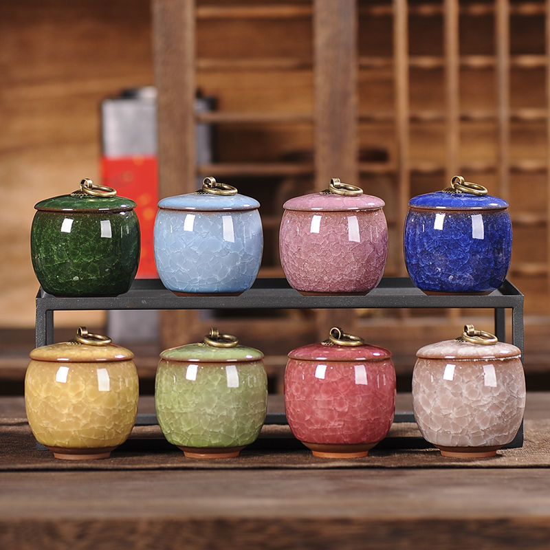 Coffee Tea Sugar Canisters - ポータブルティーコーヒーシュガージャー ミニキッチンジャー 蓋付き収納容器 中国製収納ボトル＆ジャー ホームデコレーションギフト