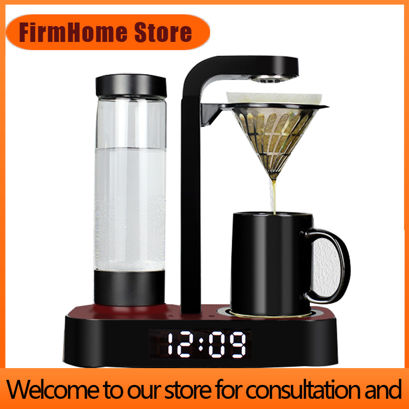 Coffee Tea Machine For Home - FirmHome Store220V/600W ドリップ式ハンドコーヒーメーカー CM-602 家庭用コーヒーマシン 自動時計