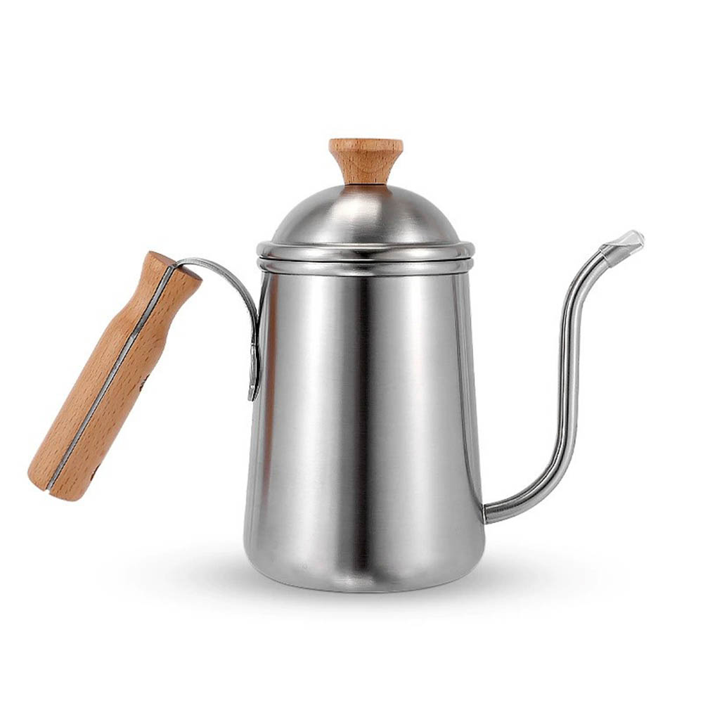 Coffee Tea Beans - コーヒーケトル グースネック ステンレススチール ティーケトル、ハンドメーカー 煎じポット 豆グラインダー