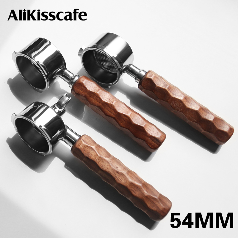 Coffee Tea Making Machine - 54 ミリメートルコーヒー底なしポルタフィルター二重注ぎ口 Breville セージ 870 875