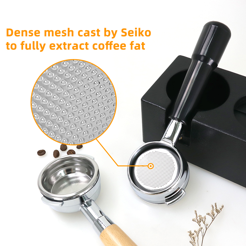 58 ミリメートルコーヒー底なしポルタフィルターネイキッドヌ - Coffee Tea Making Machine のレビューと価格