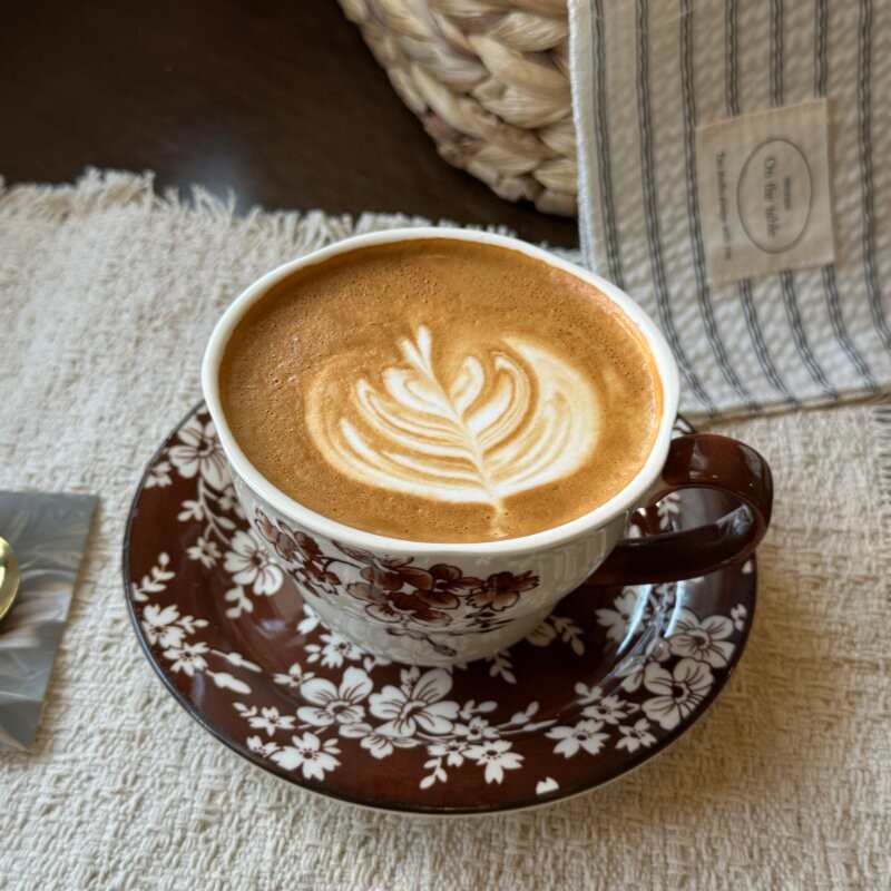 ヴィンテージコーヒーカップ＆ディッシュ2点セット　英国風花柄 - Tea Coffee Set Up のレビューと価格