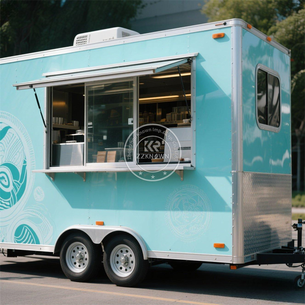 コーヒーキオスク屋台ミルクティーフードトラックカスタム新型人 - Coffee Tea Kiosk のレビューと価格
