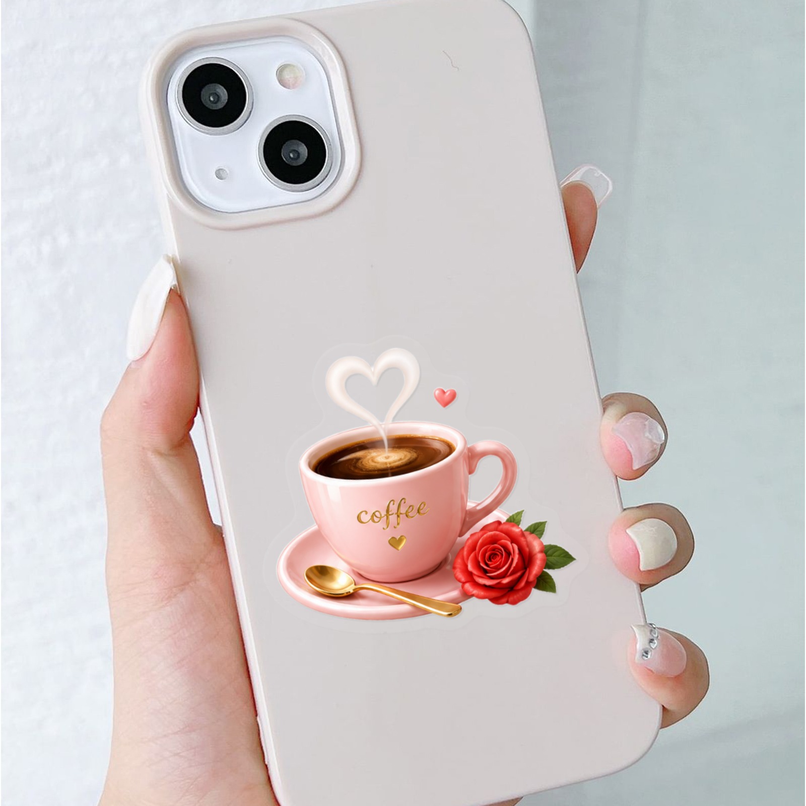 50枚入りアフタヌーンティーステッカー コーヒー、パン、デザ - Coffee Tea Journal のレビューと価格