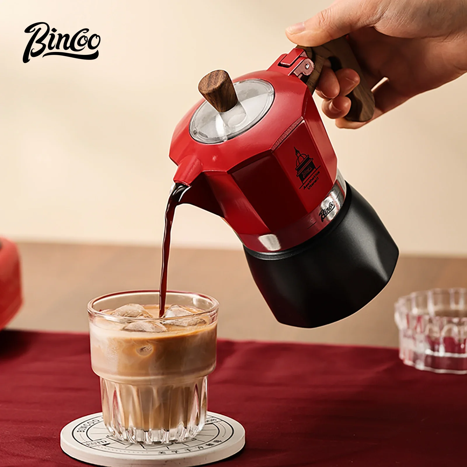 ビンクー ダブルバルブ コーヒーモカポット エスプレッソマシ - Coffee Tea Making Machine のレビューと価格