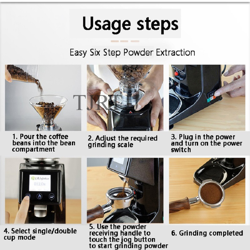 電動業務用コーヒー豆グラインダー、カフェ用粉砕機、業務用エス - Coffee Bean のレビューと価格