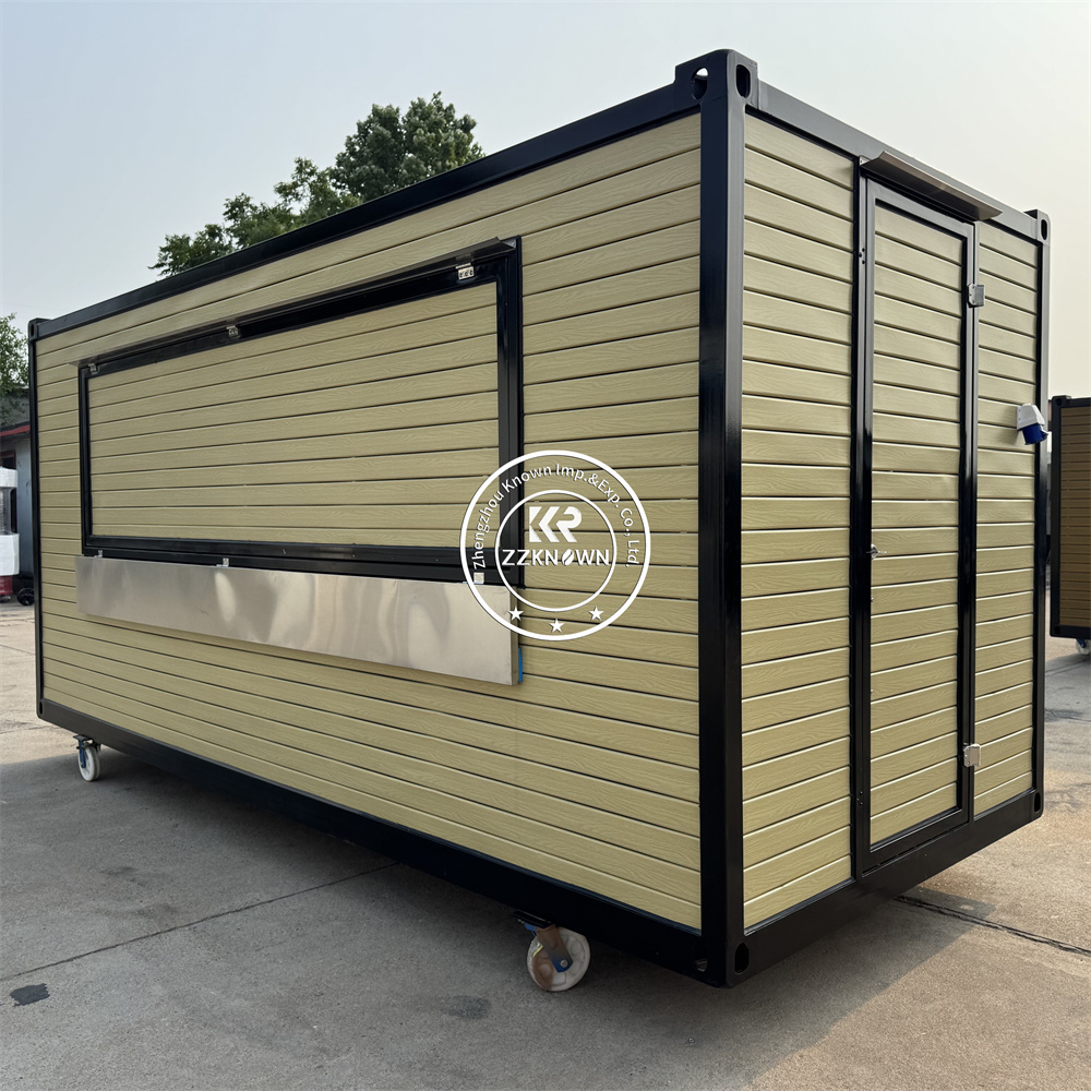 屋外コーヒー・紅茶販売コンテナキオスク、プレハブコンテナバー - Coffee Tea Kiosk のレビューと価格