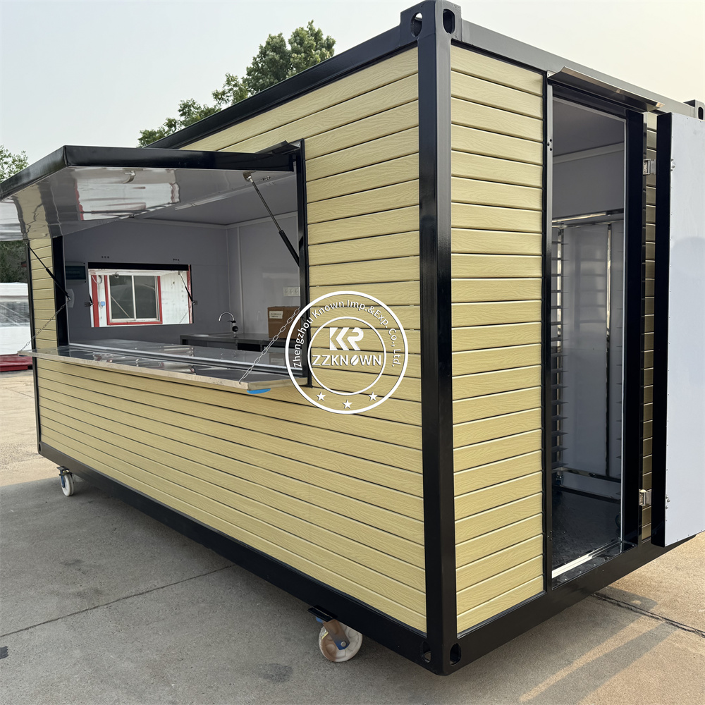 屋外コーヒー・紅茶販売コンテナキオスク、プレハブコンテナバー - Coffee Tea Kiosk のレビューと価格