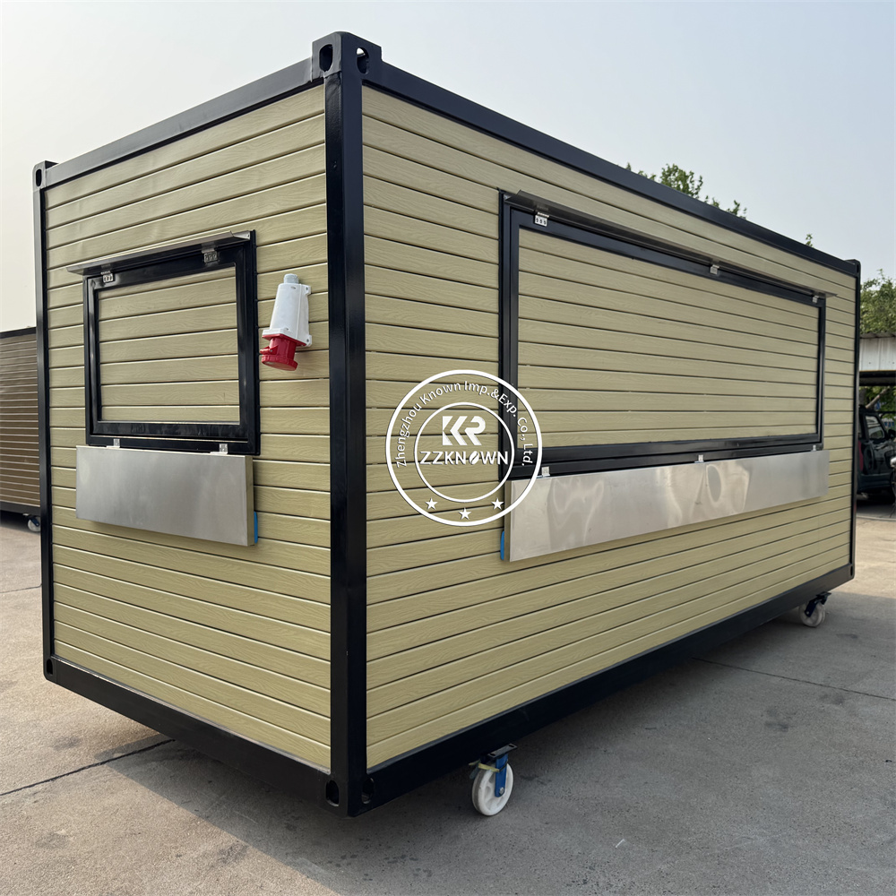 屋外コーヒー・紅茶販売コンテナキオスク、プレハブコンテナバー - Coffee Tea Kiosk のレビューと価格