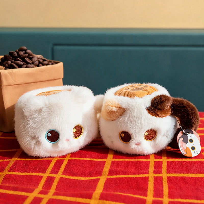 かわいい猫のコーヒーカップぬいぐるみミニカプセルエスプレッソ - Coffee Tea Making Machine のレビューと価格
