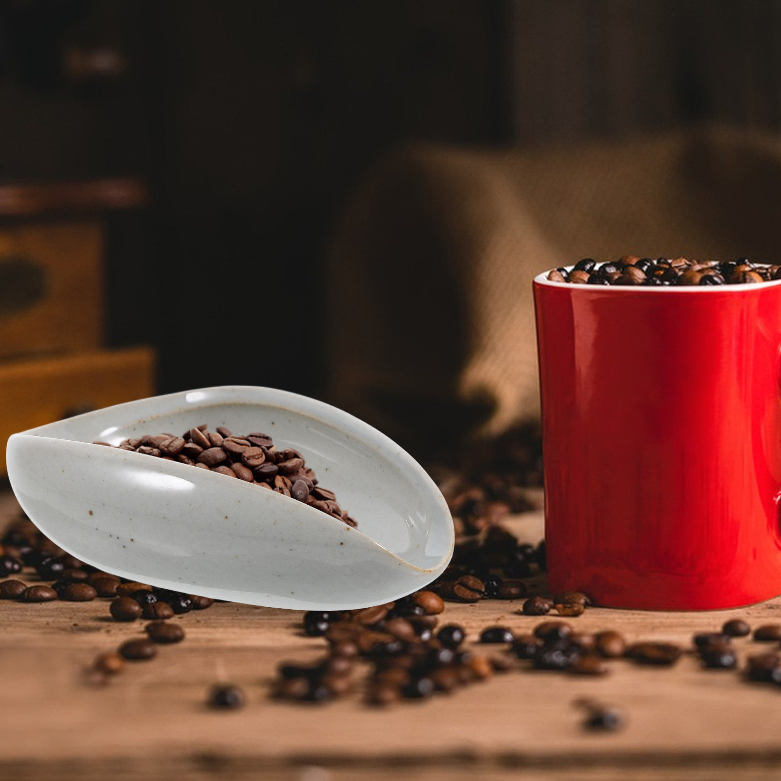 セラミック製コーヒー豆計量トレイ 多機能計量カップ エスプレ - Coffee Tea Beans のレビューと価格