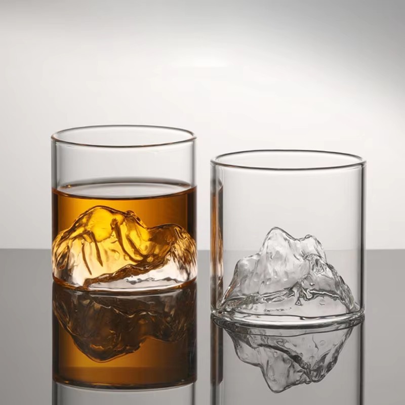 170 ミリリットル日本ウイスキーガラスカップ 3D 富士山 - Coffee Tea Vodka のレビューと価格