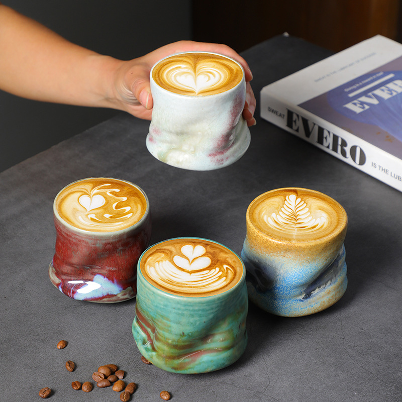 ストーンウェア エスプレッソ カップ ヴィンテージ 手摘みプ - Coffee Tea Catering のレビューと価格
