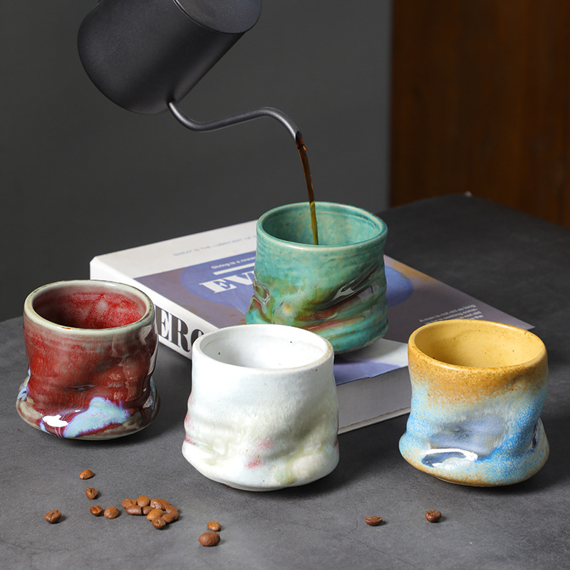 ストーンウェア エスプレッソ カップ ヴィンテージ 手摘みプ - Coffee Tea Catering のレビューと価格