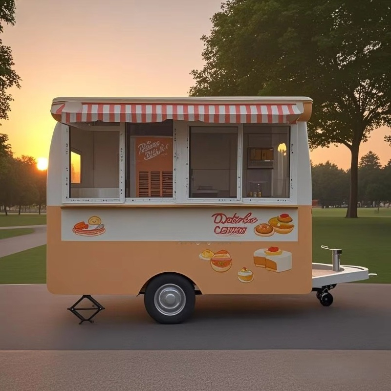 装備付きトラックストリートキオスクヨーロッパコンセッションバ - Coffee Tea Kiosk のレビューと価格