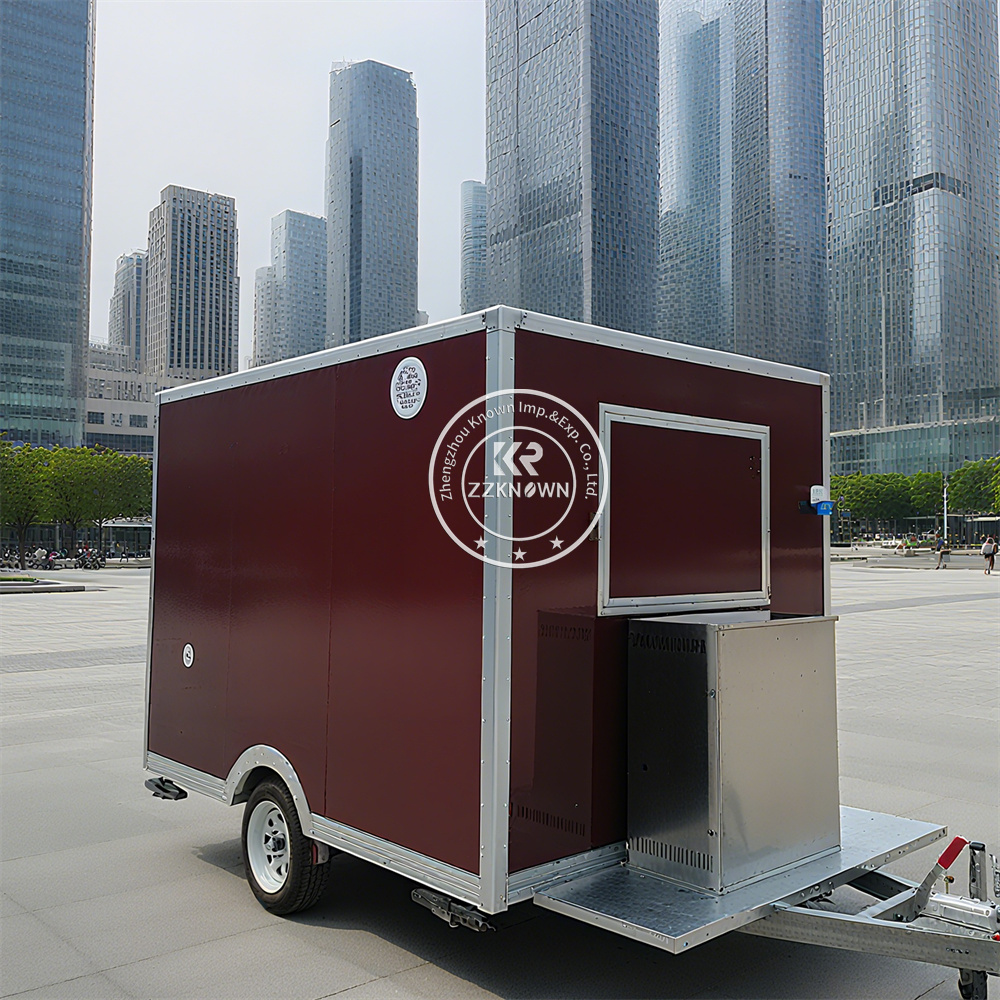 移動式コーヒースラッシーキャラバンキオスク、フルーツ加工工場 - Coffee Tea Kiosk のレビューと価格
