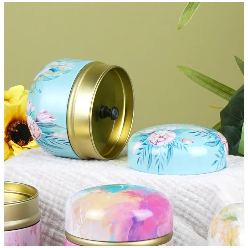 茶葉保存用缶、気密性のある丸型容器（茶葉、コーヒー、砂糖、花 - Coffee Tea Sugar Canisters のレビューと価格