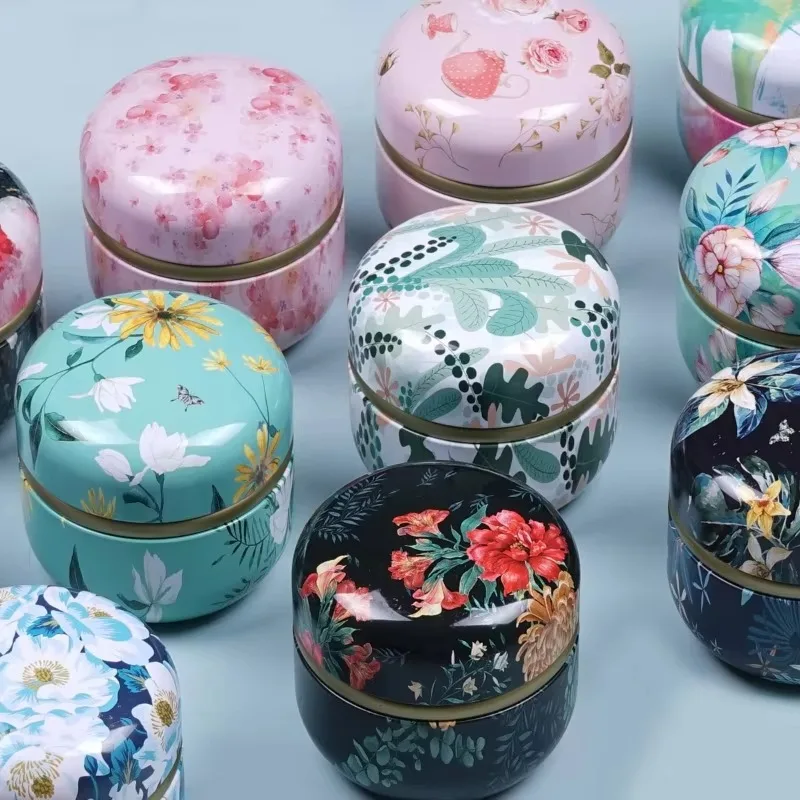 茶葉保存用缶、気密性のある丸型容器（茶葉、コーヒー、砂糖、花 - Coffee Tea Sugar Canisters のレビューと価格