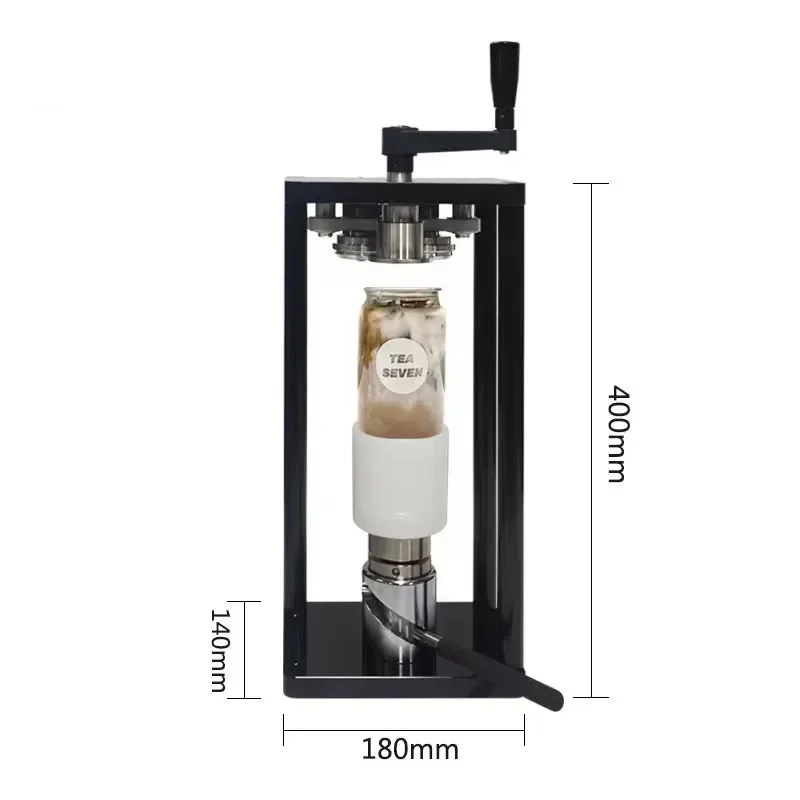 15Sポータブル屋外用手動回転式缶シーマー55MM PETプ - Coffee Tea Machine For Home のレビューと価格