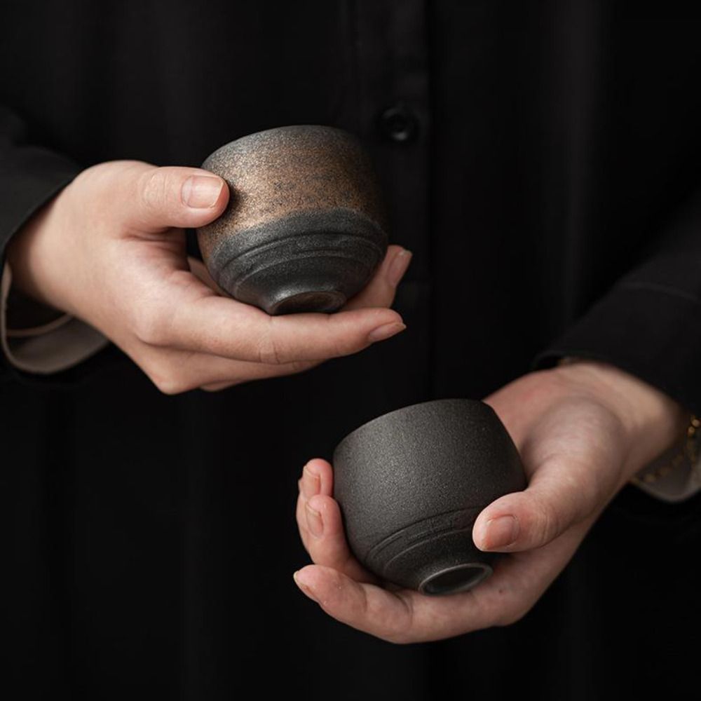 家庭用日本製炻器茶碗 古風 80ml マスターカップ レトロ - Coffee Tea Room のレビューと価格