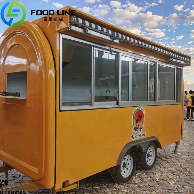カスタマイズ可能なホットドッグ・ピザ・バブルティー・キオスク - Coffee Tea Kiosk のレビューと価格