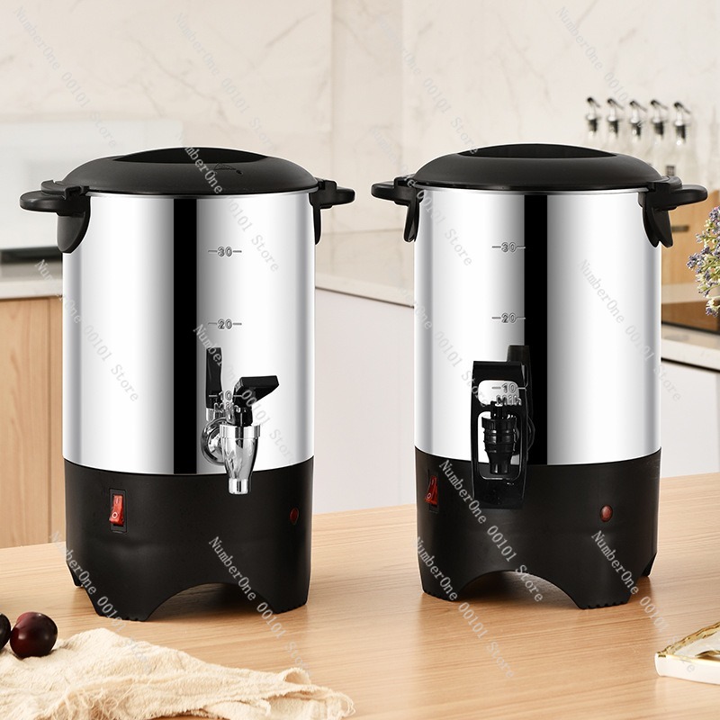 5Lステンレス製電気ケトル 30カップ対応 コーヒー/水ボイ - Coffee Tea Catering のレビューと価格
