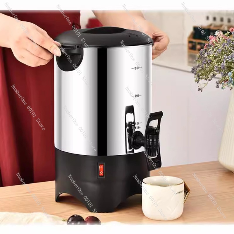 5Lステンレス製電気ケトル 30カップ対応 コーヒー/水ボイ - Coffee Tea Catering のレビューと価格