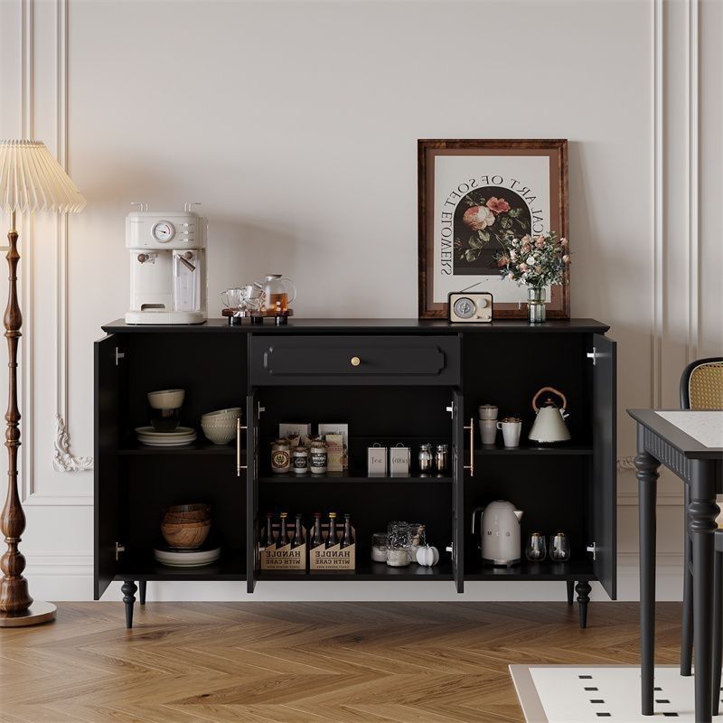 工場直販 2026年製 無垢材サイドボード ティーキャビネッ - Coffee Tea Machine For Home のレビューと価格