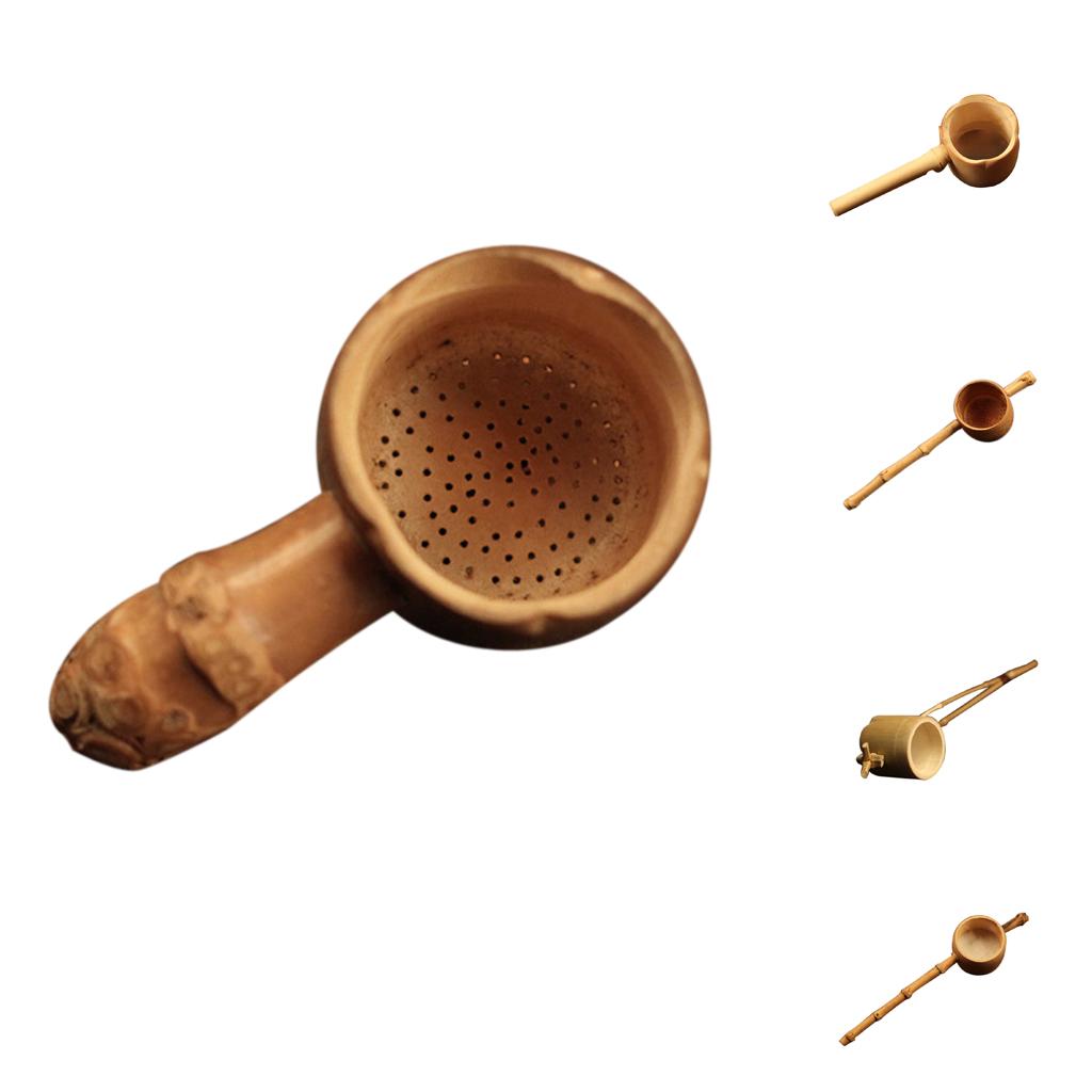 持続可能な竹製茶こし、細かいメッシュの茶こし、ハーブティーま - Coffee Tea Or のレビューと価格
