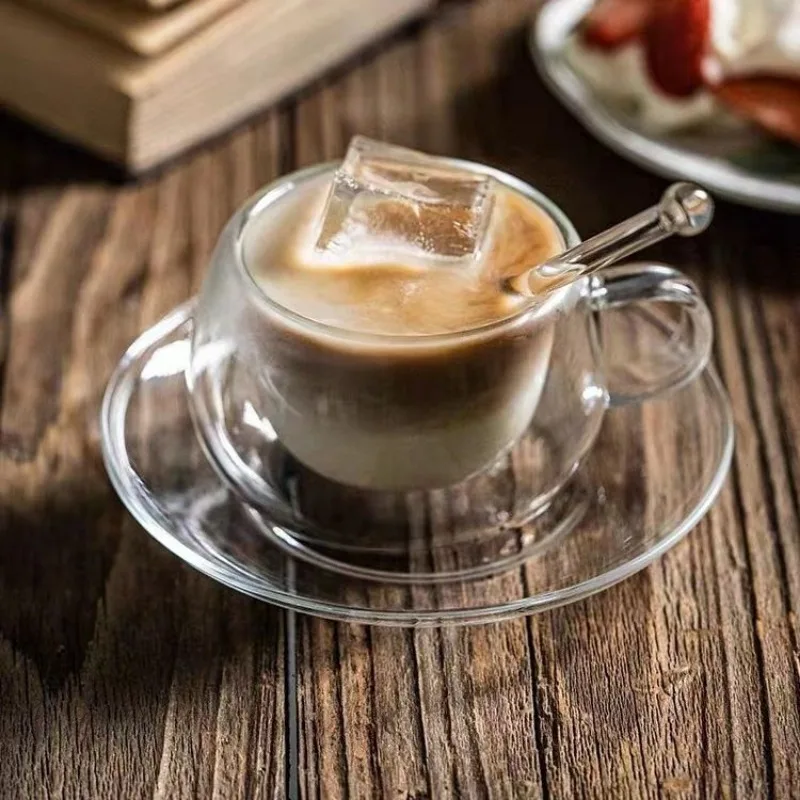 耐熱二重壁ガラス,150 ml, 300ml - Coffee Tea Vodka のレビューと価格