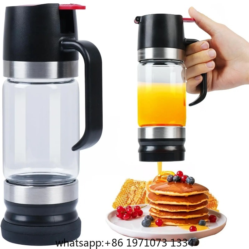 ベース付きの液だれしないハニーディスペンサー、ハンドル付きガ - Coffee Tea Or のレビューと価格
