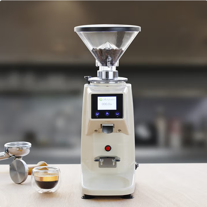 エスプレッソ用電動コーヒーグラインダー、精密電子タイマー、タ - Coffee Bean のレビューと価格