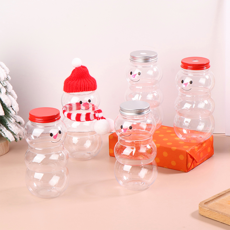 クリスマスをテーマにした500ml雪だるま型ウォーターボトル - Coffee Tea Or のレビューと価格