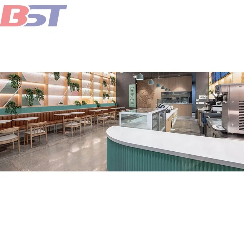 カスタムメイドのモール向けファーストフードキオスク、高級バー - Coffee Tea Kiosk のレビューと価格