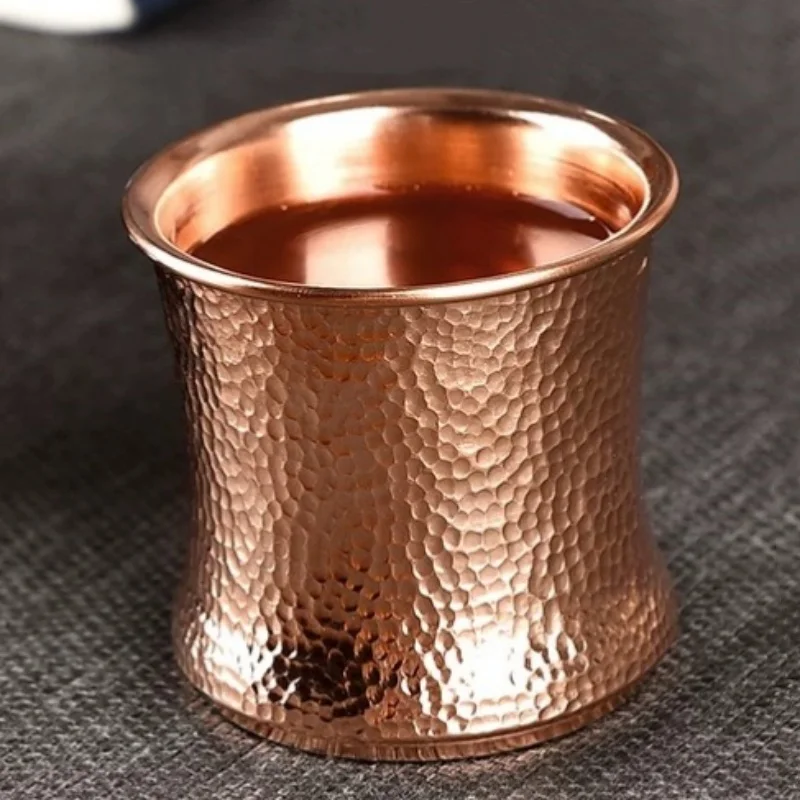 新しいヴィンテージ純銅製コーヒーカップ、エンボス加工ハンマー - Coffee Tea Vodka のレビューと価格