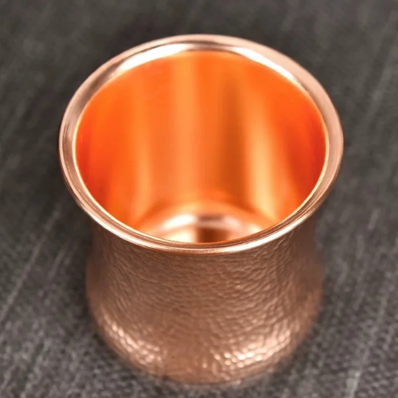新しいヴィンテージ純銅製コーヒーカップ、エンボス加工ハンマー - Coffee Tea Vodka のレビューと価格