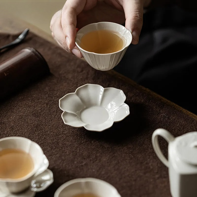 植物灰ひまわりコースター高級コーヒーカップ用ベース家庭用断熱 - Coffee Tea Catering のレビューと価格