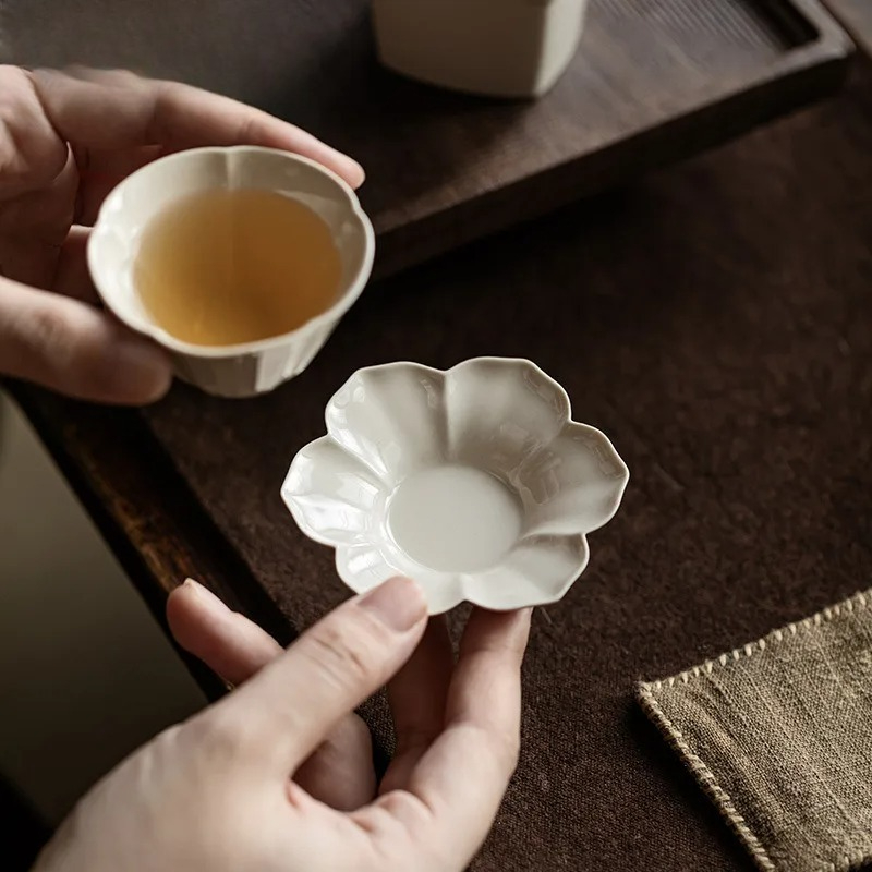 植物灰ひまわりコースター高級コーヒーカップ用ベース家庭用断熱 - Coffee Tea Catering のレビューと価格