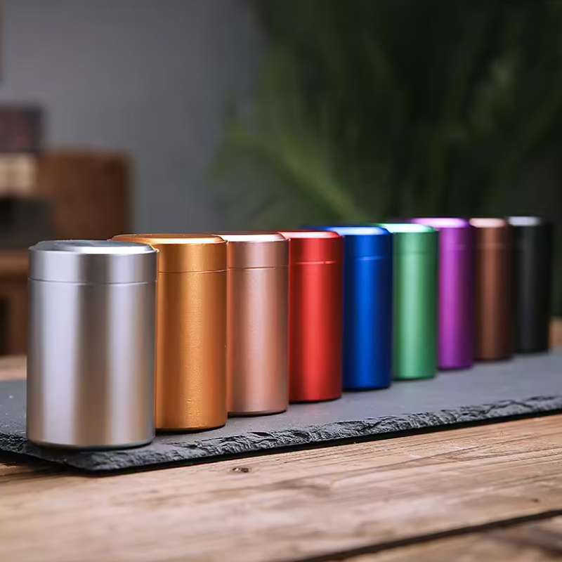 1/3 個ミニ金属ボックスステンレス鋼茶缶小型旅行ポータブル - Coffee Tea Sugar Canisters のレビューと価格