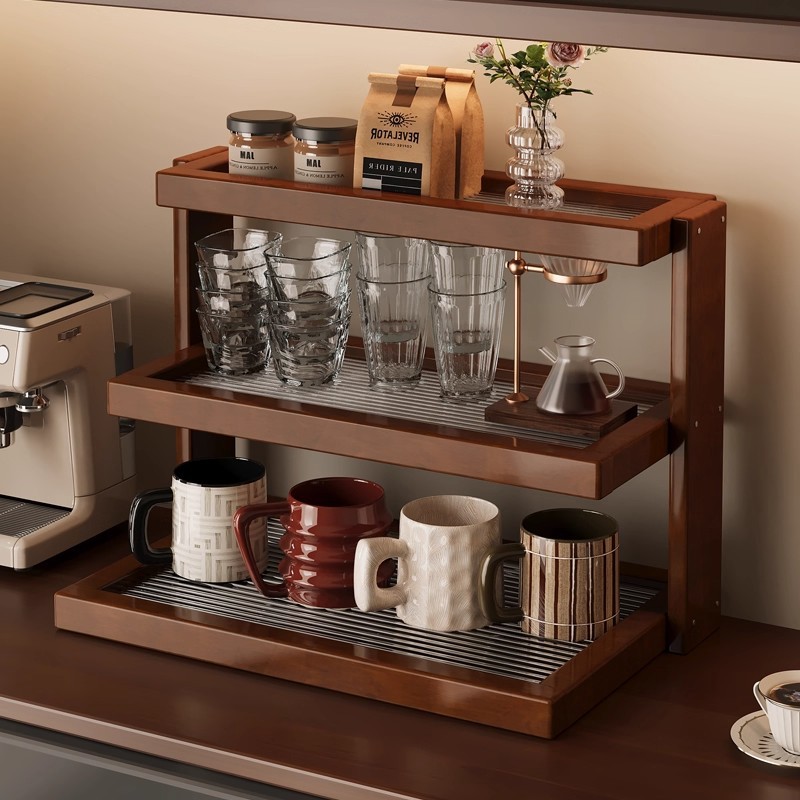 デスクトップカップホルダー、棚、ダイニングテーブル、カップ収 - Coffee Tea Place のレビューと価格