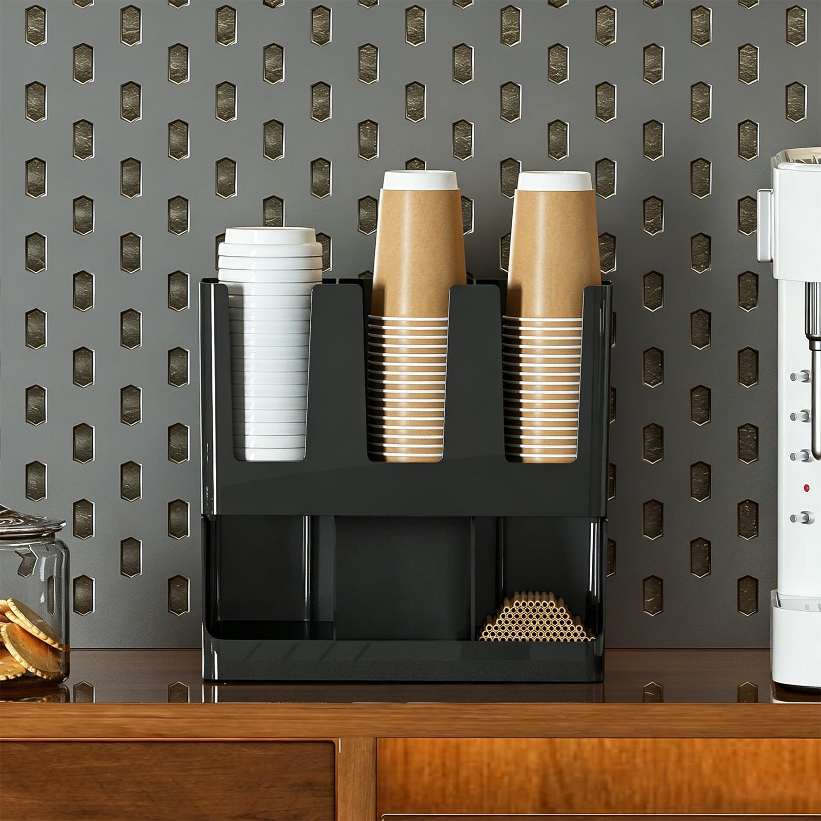 コーヒーステーション壁掛け式大容量収納コーヒーセットアップス - Tea Coffee Set Up のレビューと価格
