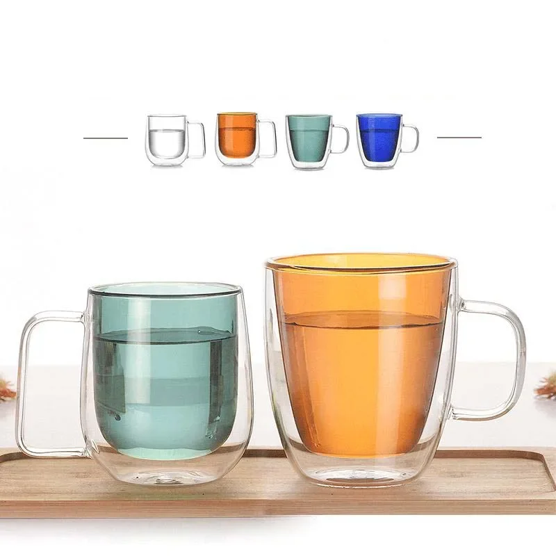ウィスキービールグラス、マルチカラーワイングラス、ティーカッ - Coffee Tea Vodka のレビューと価格