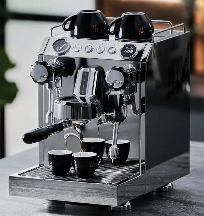220V ステンレス製 業務用半自動コーヒーマシン 家庭用  - Coffee Tea Machine For Home のレビューと価格