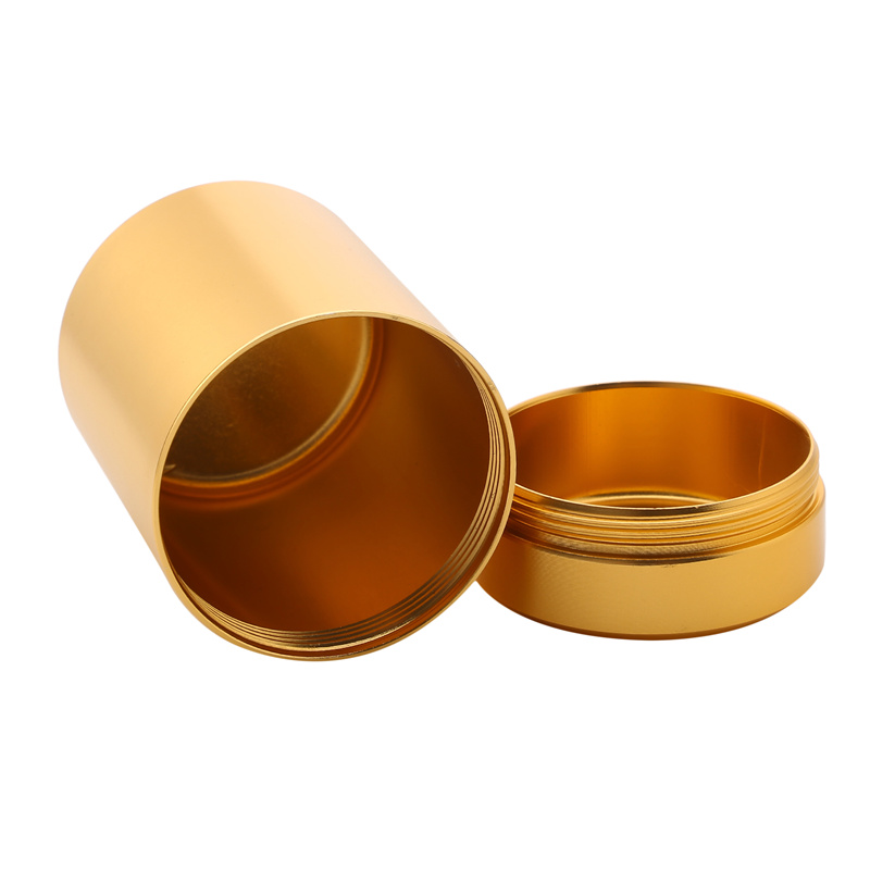 ミニ金属ボックス茶缶小型旅行ポータブルコンテナ瓶砂糖コーヒー - Coffee Tea Sugar Canisters のレビューと価格