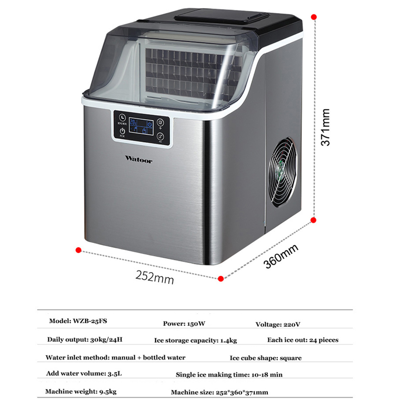 製氷機業務用キューブアイス製造機自動家庭用製氷機バー、コーヒ - Coffee Tea Machine For Home のレビューと価格