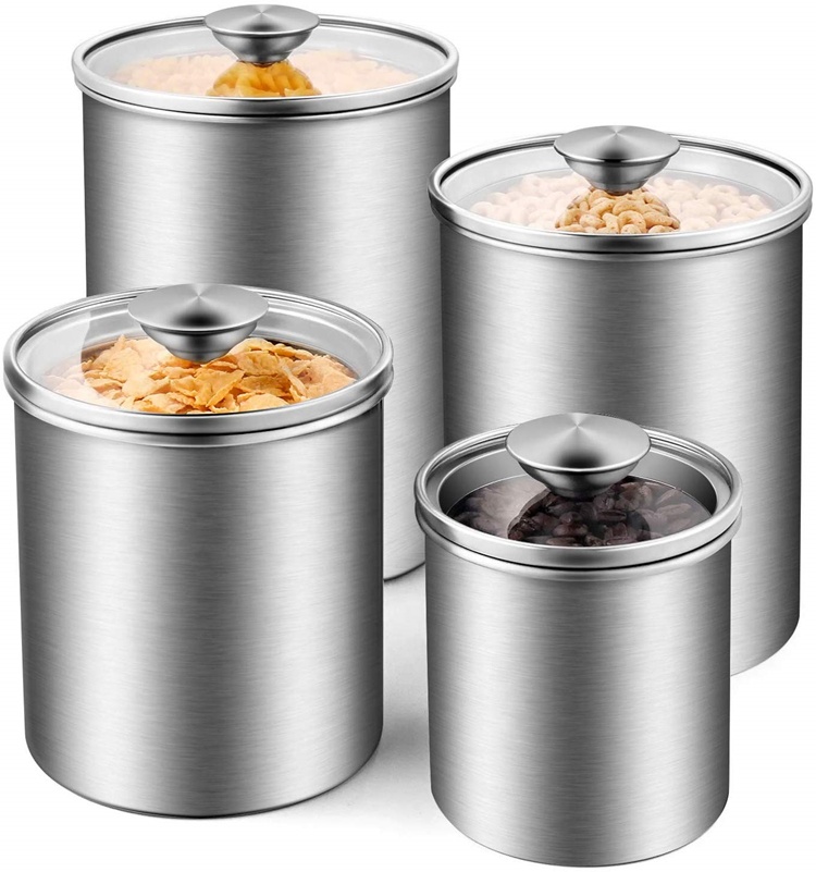 食品保存容器 茶葉 コーヒー 砂糖 小麦粉 密閉 キッチン  - Coffee Tea Sugar Canisters のレビューと価格