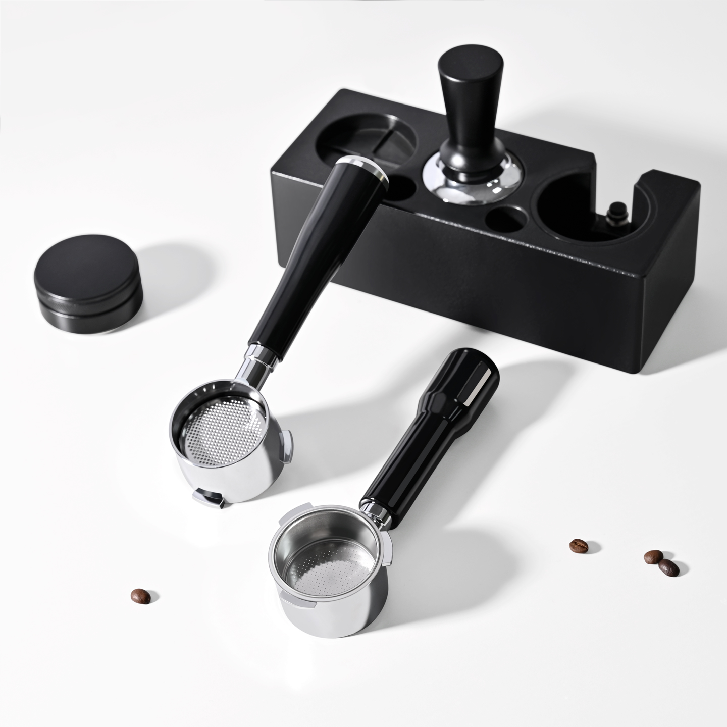 51 ミリメートルコーヒー底なしポルタフィルターとフィルター - Coffee Tea Making Machine のレビューと価格