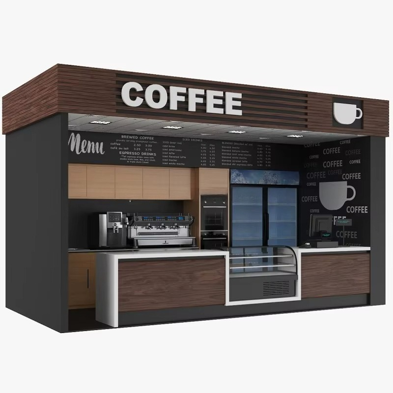 ホットセールFLカスタムメイド屋内コーヒー販売キオスク（イン - Coffee Tea Kiosk のレビューと価格