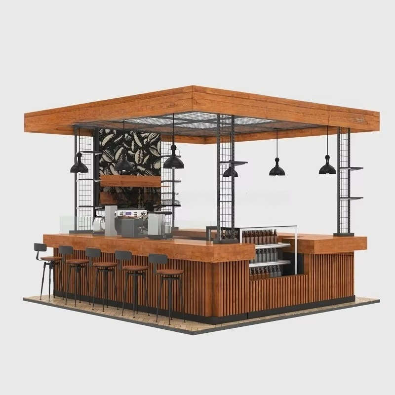ホットセールFLカスタムメイド屋内コーヒー販売キオスク（イン - Coffee Tea Kiosk のレビューと価格
